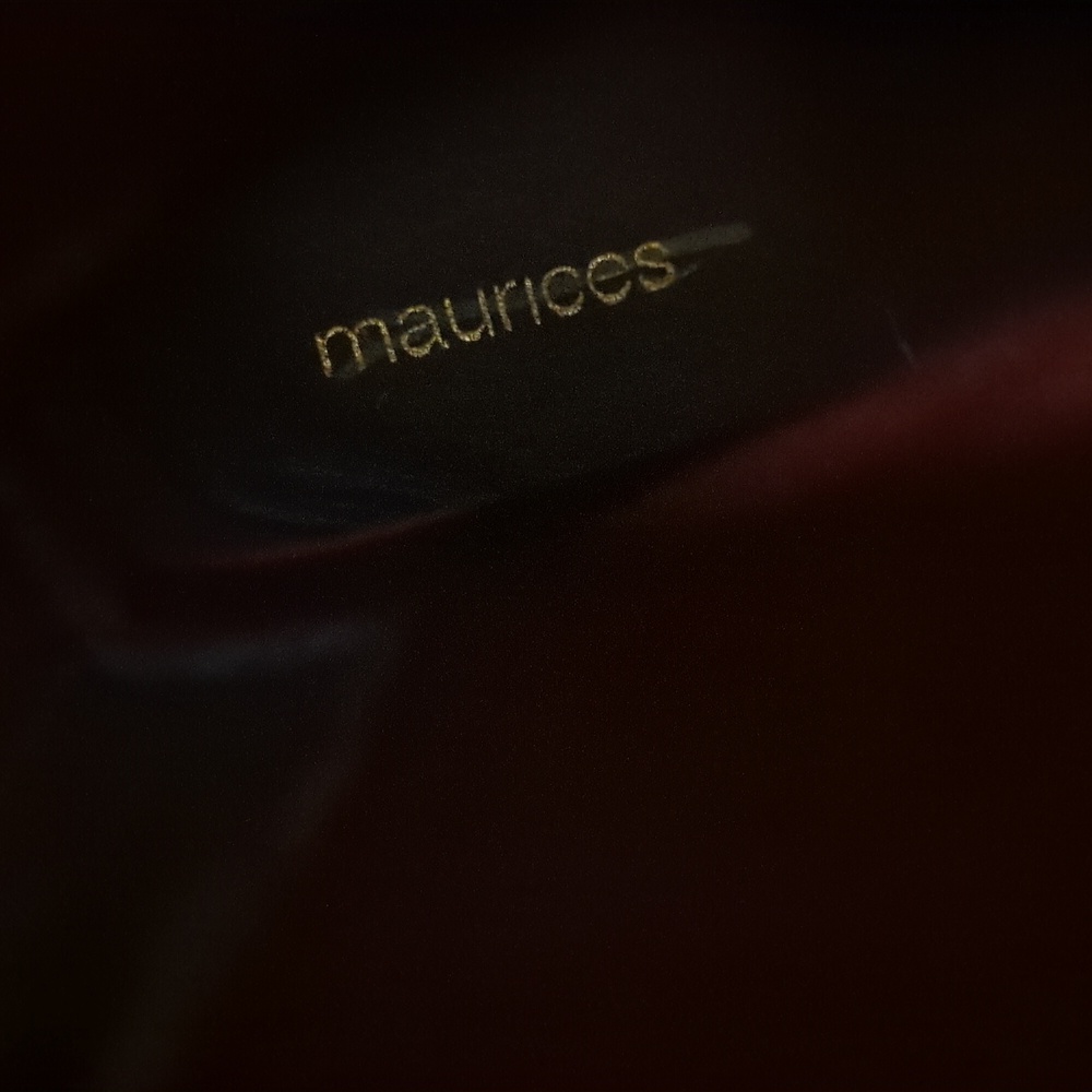 New EWC W/O Box Maurice's Faux Leather Boots Size 8W With Extra Wide Calf - Picture 5 of 9